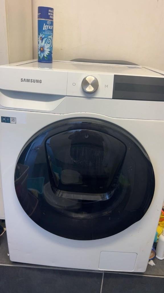 wasmachine Samsung 10.5 kg QuickDrive en AI Control, Electroménager, 1200 à 1600 tours, 85 à 90 cm, Programme lavage à la main