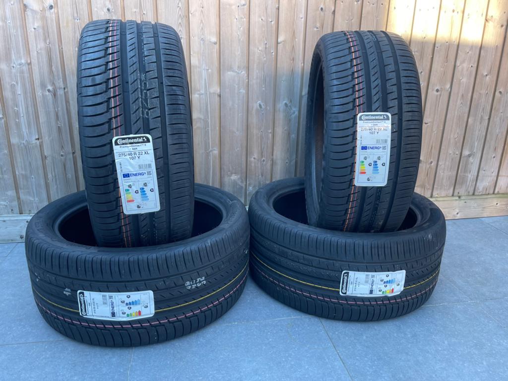 Continental PremiumContact 6 Breedset 275/40 R22 315/35 R22, Auto-onderdelen, Ophalen, Nieuw, Overige maten, Band(en)