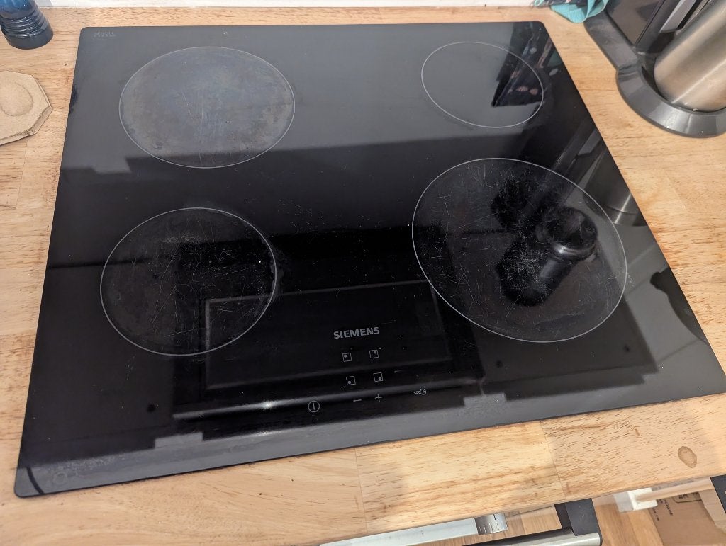 Siemens elektrische kookplaat, Elektronische apparatuur, Ophalen, Gebruikt, 4 kookzones, Inbouw