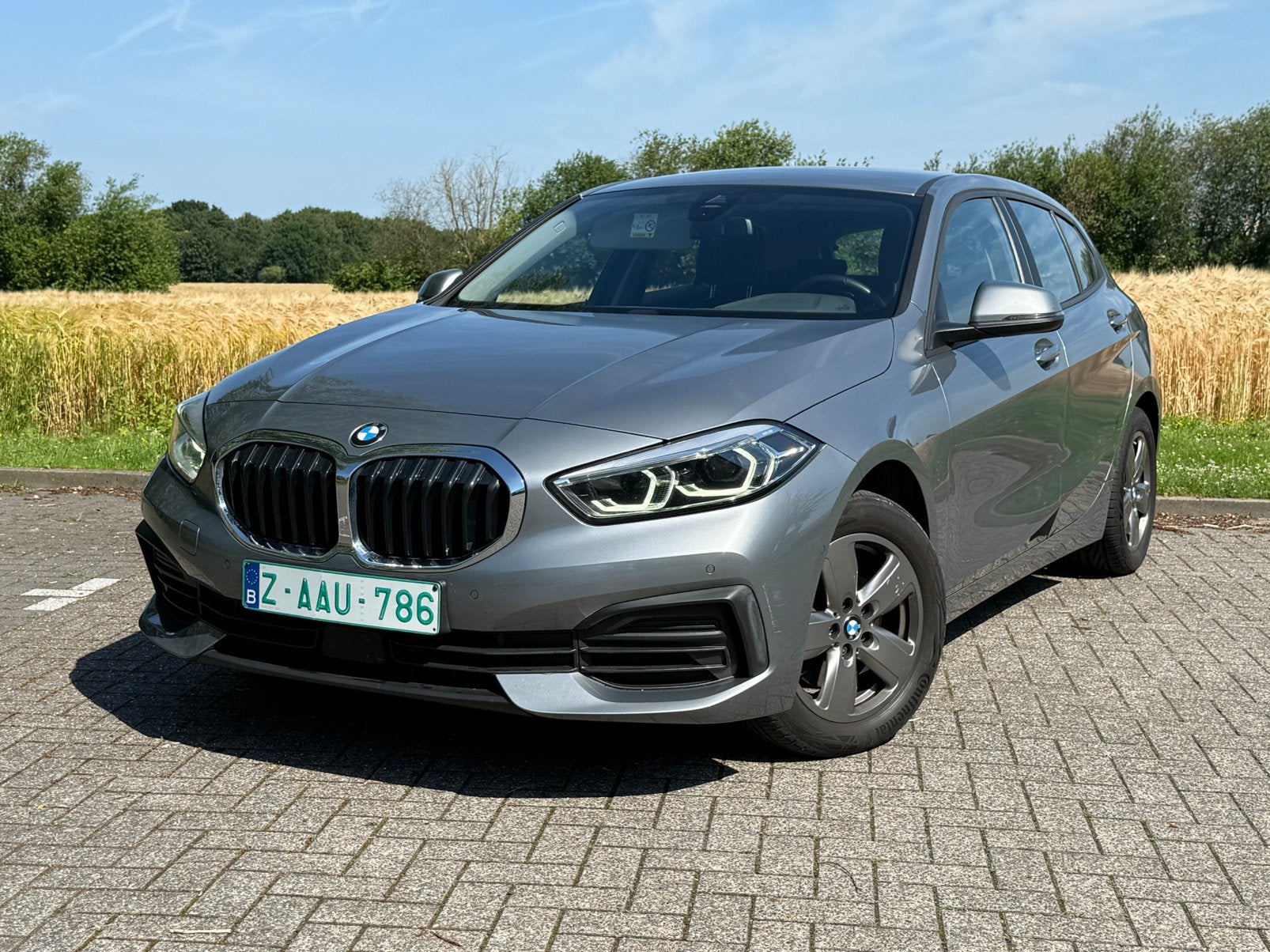 Bmw 118 essence- boite Auto- beaucoup doptions, 100 kW, Argent ou Gris, Achat, Euro 6