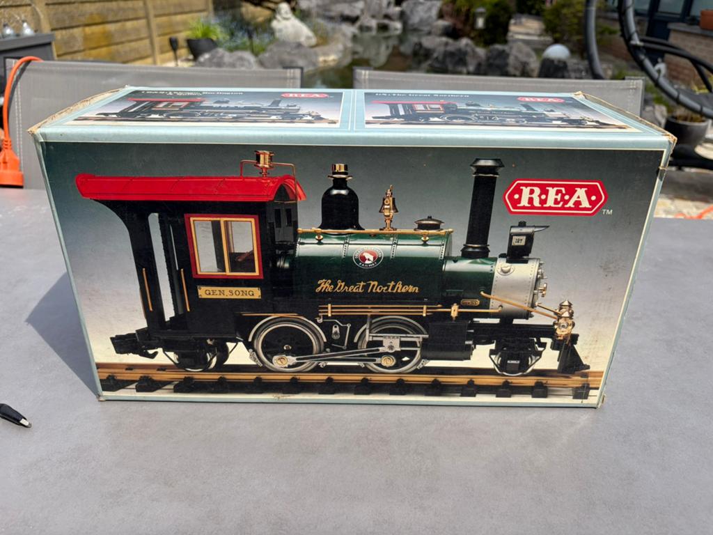 Locomotive REA, Enlèvement, Utilisé, Locomotive