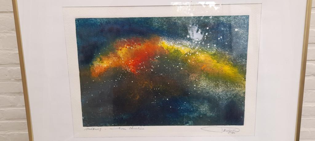 Aquarel, Antiek en Kunst, Kunst | Schilderijen | Modern, Ophalen