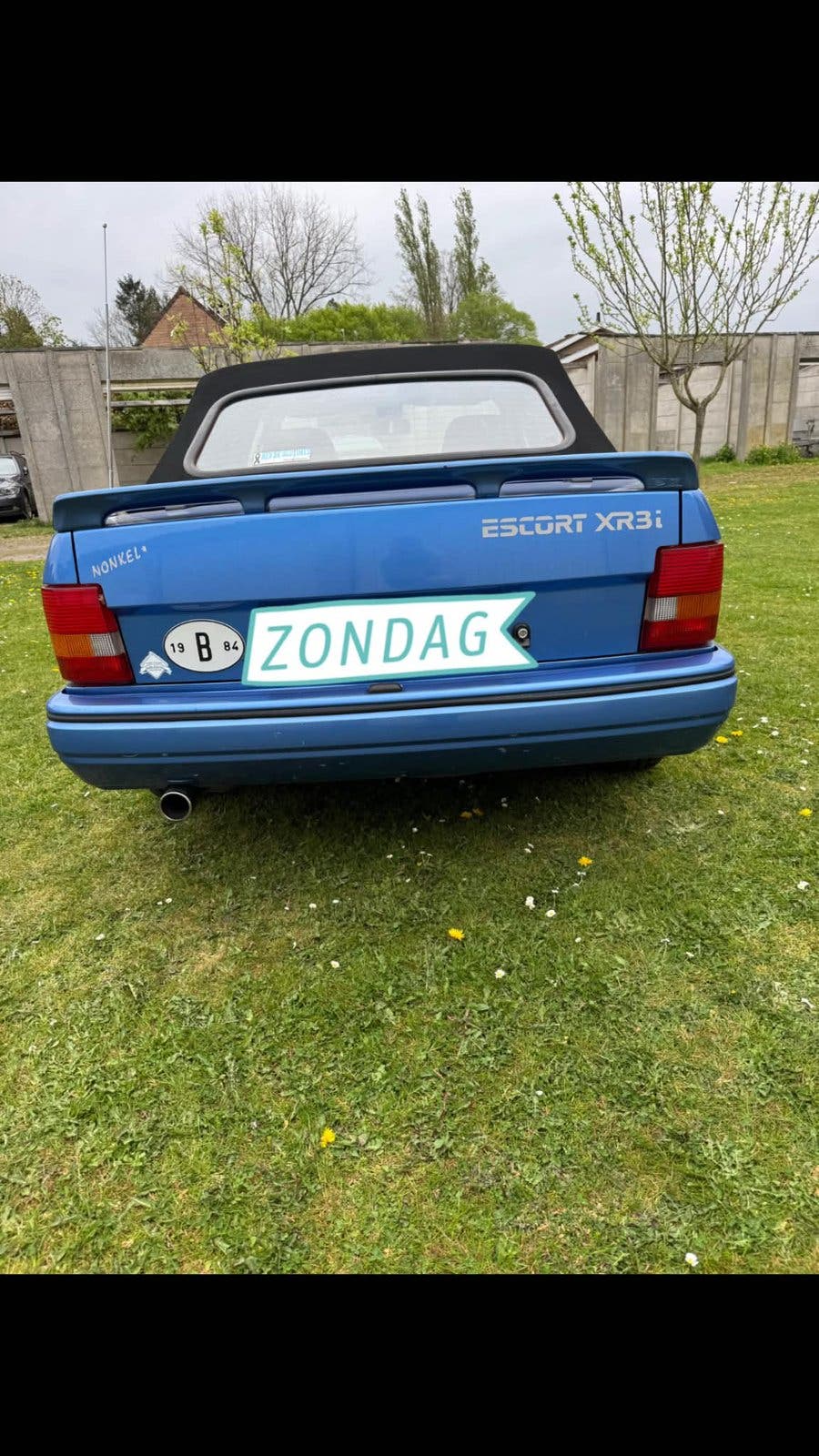 Ford escort xr3i cabrio, foto 3