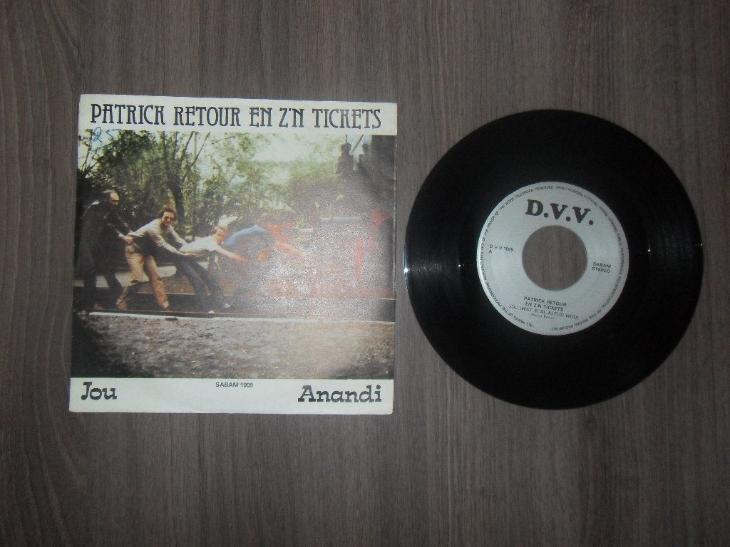 Patrick Retour en z'n tickets - Jou, Cd's en Dvd's, Vinyl | Nederlandstalig, Ophalen of Verzenden, Gebruikt, 7 inch, Pop