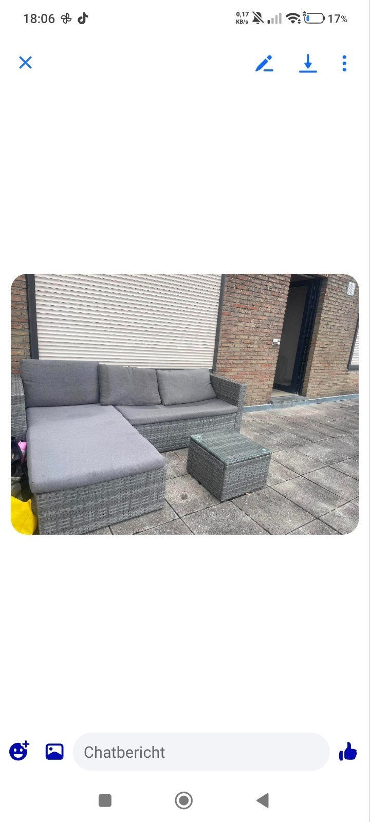 tuinset, Ophalen, Gebruikt, Tuinset