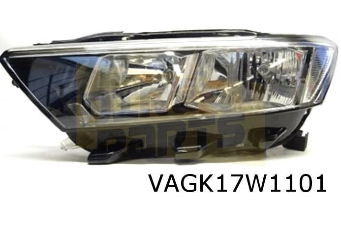 Volkswagen T-Cross (10/17-2/22) Koplamp Links halogeen Origi, Neuf, -, Volkswagen, -