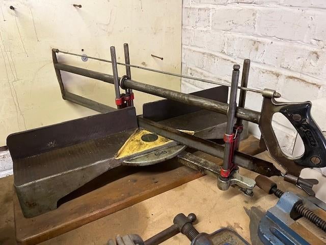 Handmatige verstekzaag, Doe-het-zelf en Bouw, Gereedschap | Zaagmachines, Gebruikt, Overige typen, 30 tot 70 mm, Ophalen