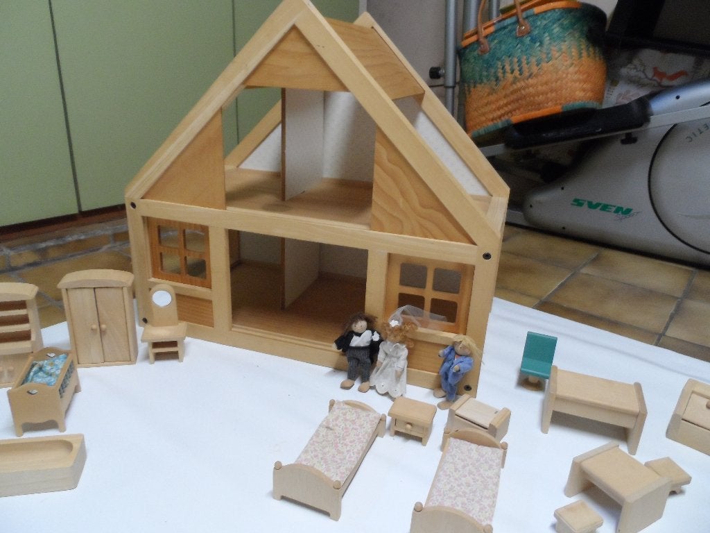 poppenhuis, Collections, Maisons de poupées & Accessoires, Enlèvement, Comme neuf, Maison de poupées
