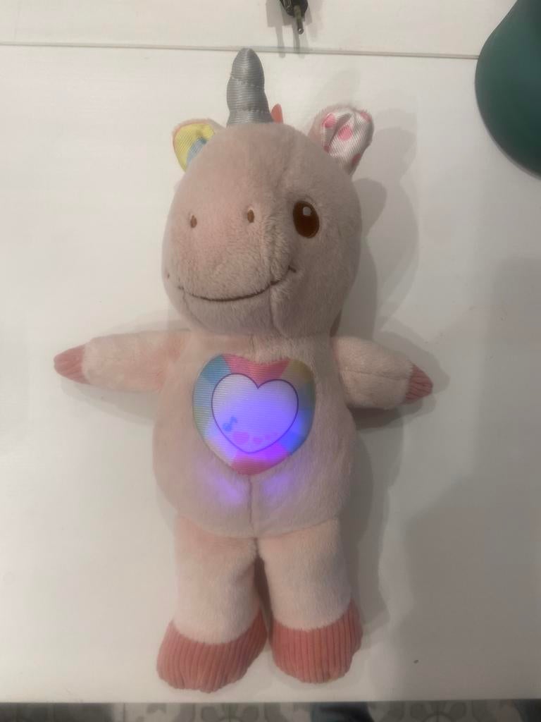 Interactieve eenhoorn, Kinderen en Baby's, Speelgoed | Knuffels en Pluche, Ophalen, Zo goed als nieuw, Eenhoorn
