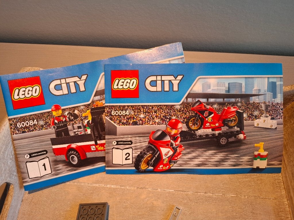 LEGO City 60084 - Racemotor Transport, City, Enlèvement ou Envoi, Lego, Ensemble complet