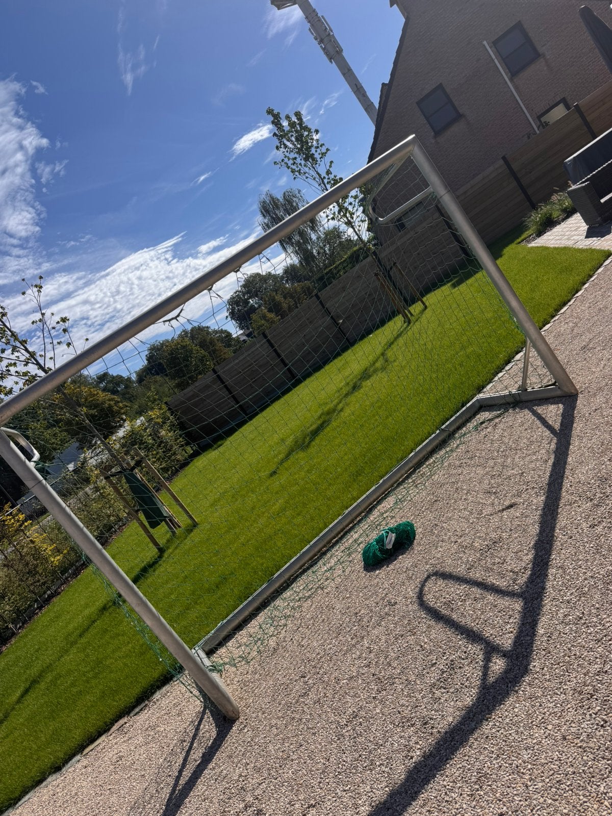 Voetbalgoal - 3x2m + nieuw net, Sport en Fitness, Voetbal, Ophalen, Zo goed als nieuw