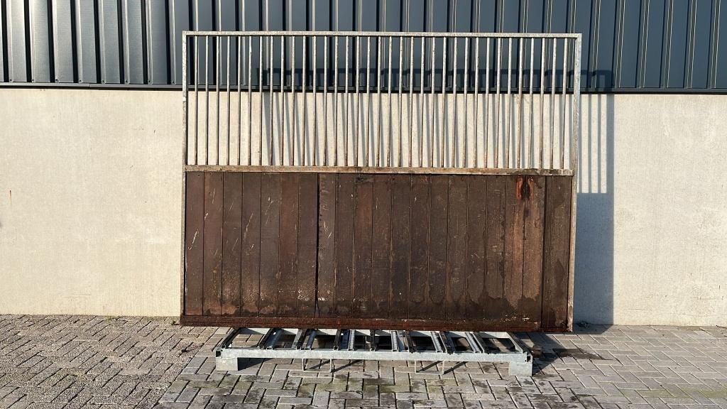 Tussenwand | 3000 x 2250 mm. | Gebruikt, Weidegang, 4 paarden of pony's of meer