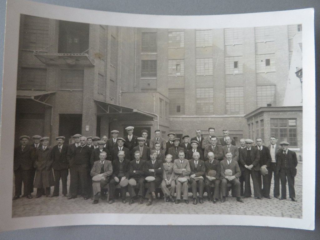 Bloemmolens Merksem 1948 persfoto, Verzamelen, Foto's en Prenten, Foto, Ophalen of Verzenden, Zo goed als nieuw, 1940 tot 1960
