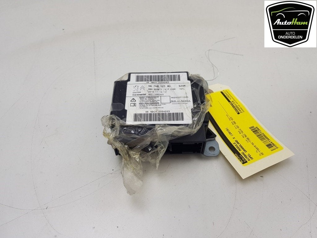COMPUTER AIRBAG Opel Grandland (X) (|9824812180|), Auto-onderdelen, Gebruikt, Opel, Opel Automobile GmbH, Kontakt-opel@opel.com