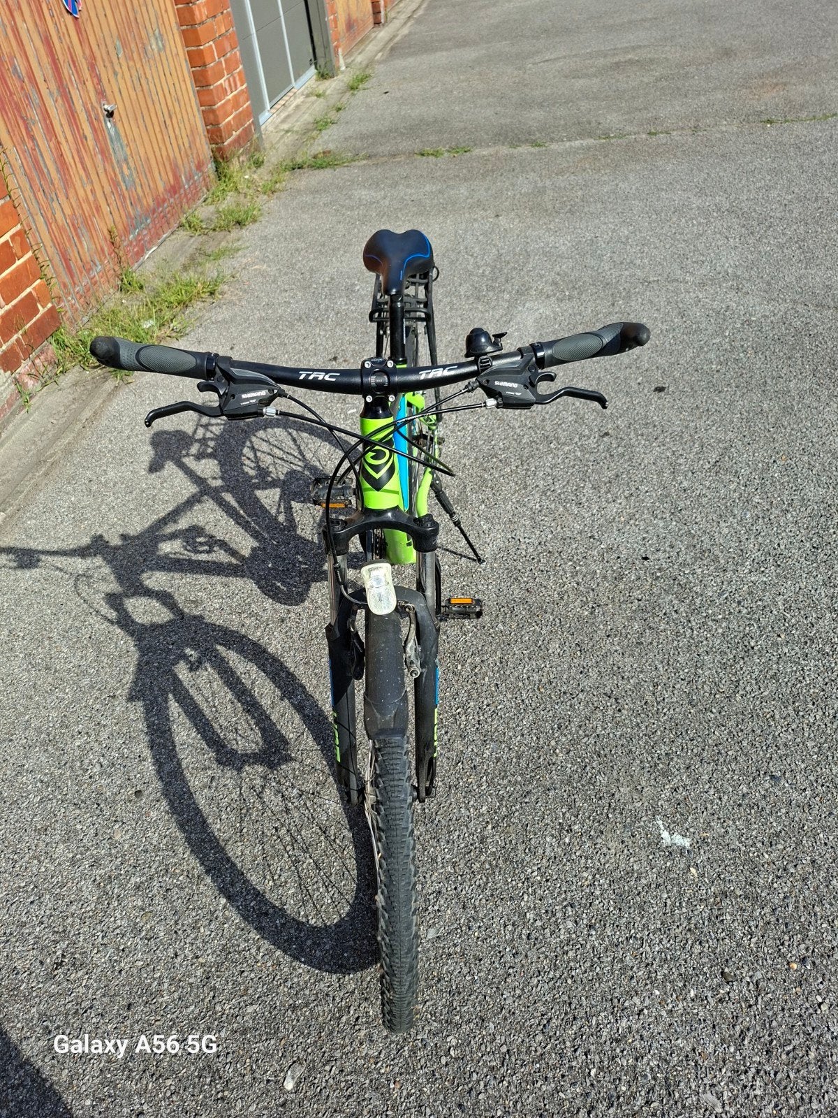 Jongens fiets, Ophalen