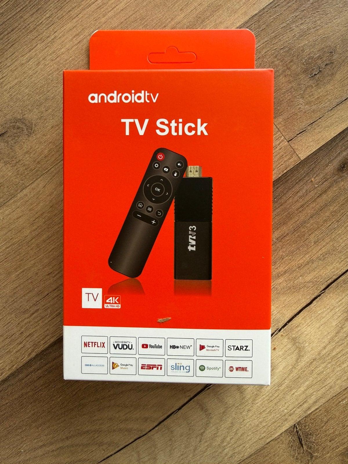 TV Stick Android TV 4k HD neuf, Enlèvement ou Envoi, Neuf
