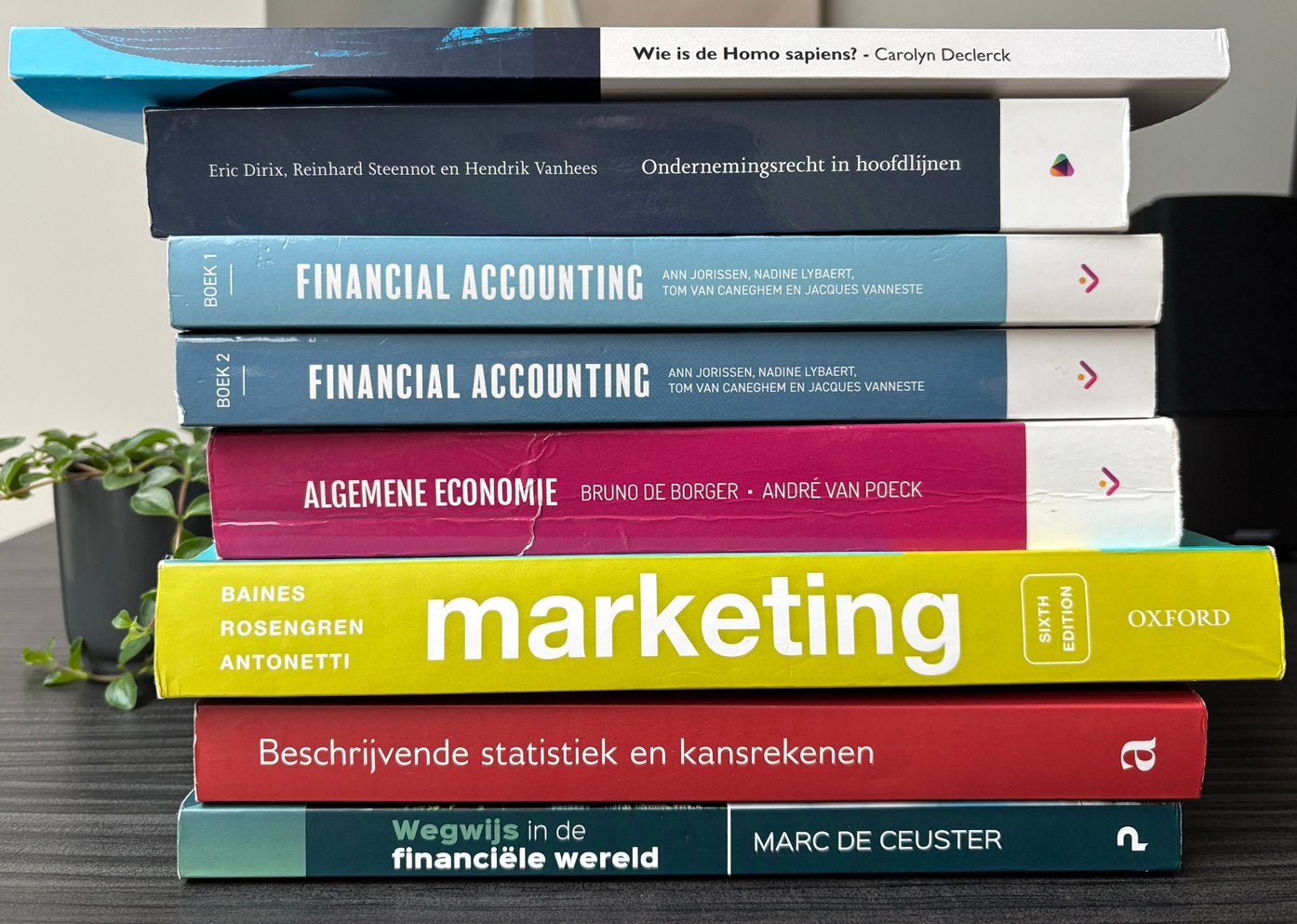 Boeken eerste jaar TEW Universiteit Antwerpen, Ophalen of Verzenden, Gelezen, Hoger Onderwijs