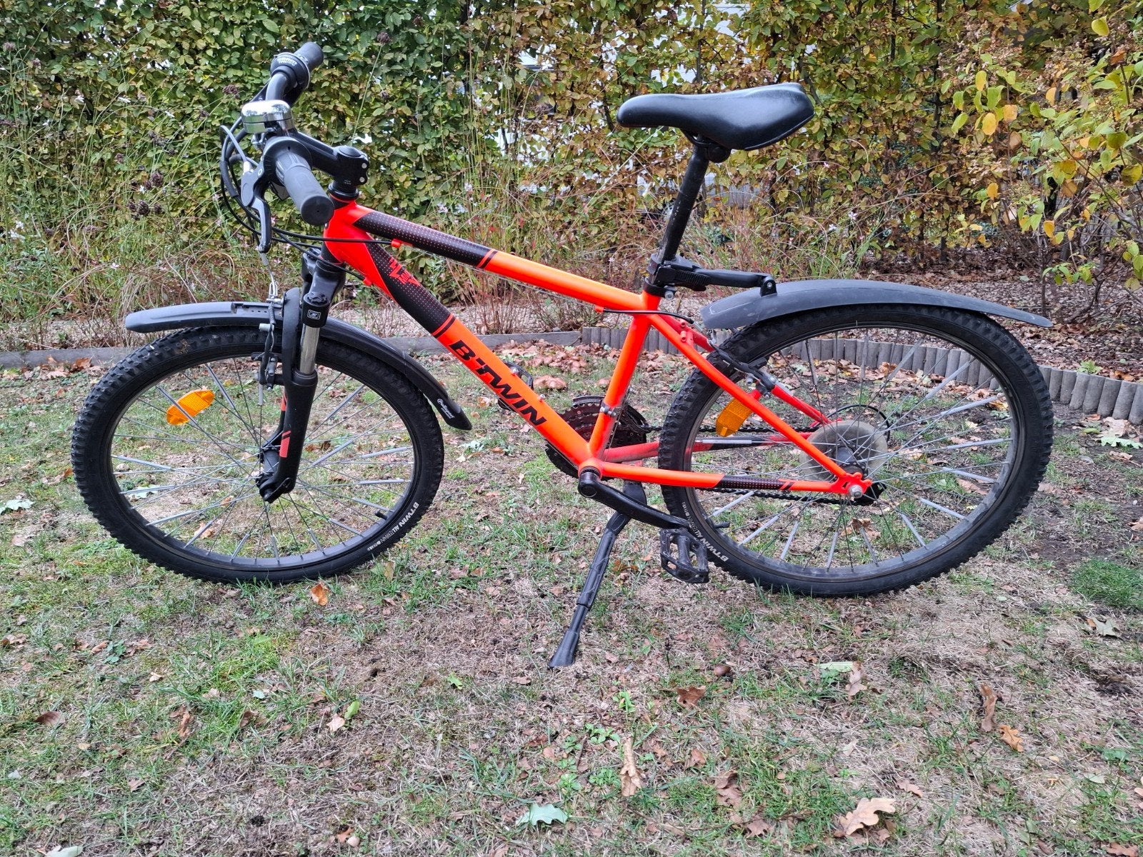 B-Twin Rockrider mountainbike, 24 inch, Fietsen en Brommers, Ophalen, Btwin Decathlon, Handrem, Gebruikt