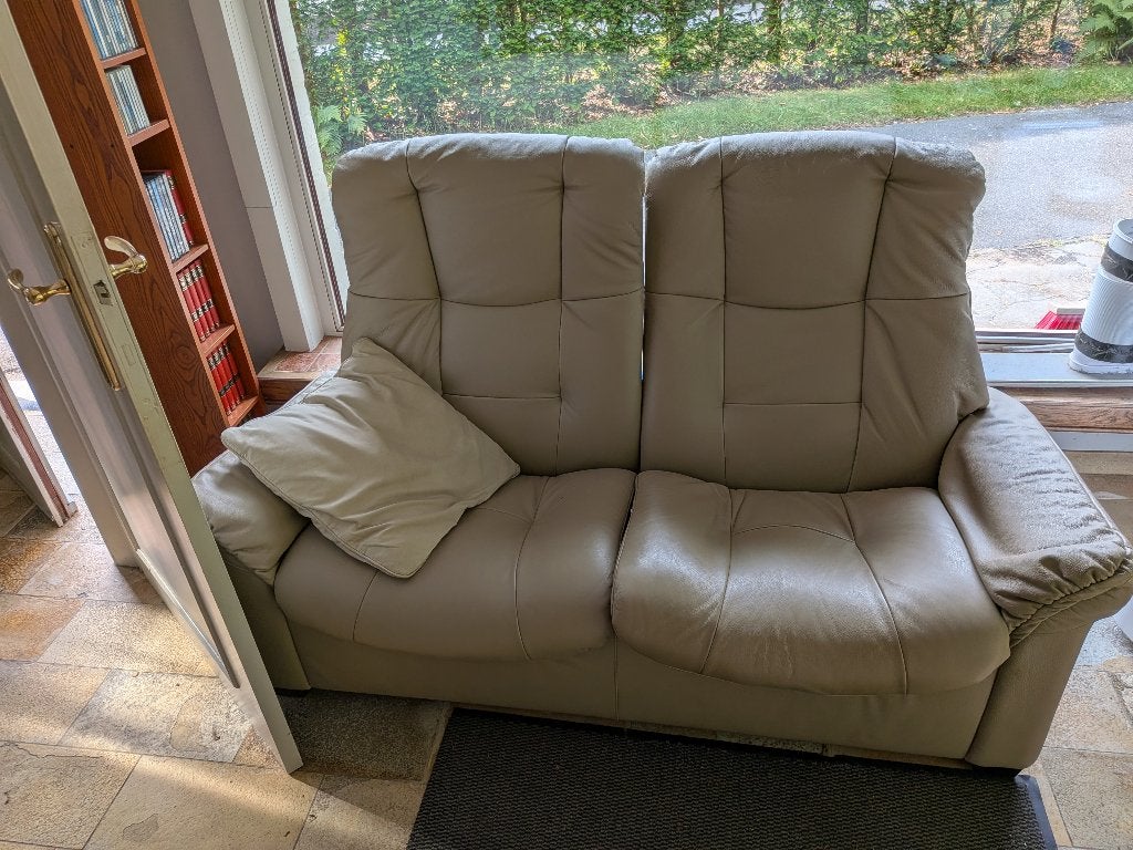 Luxe Stressless (Ekornes) 2-zits zetel, Enlèvement, Comme neuf, Cuir