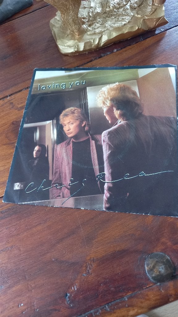 vinyl (45T) chris réa "loving you", Cd's en Dvd's, Ophalen, Zo goed als nieuw, Pop