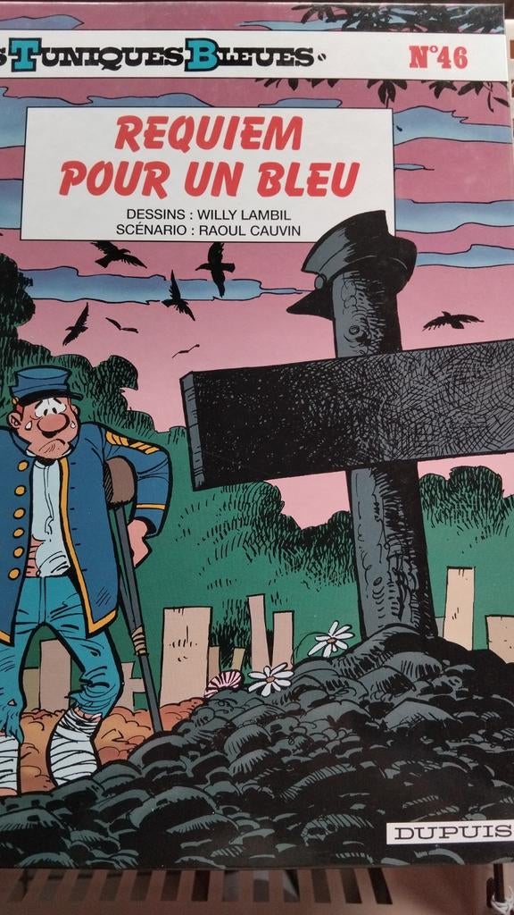Comic de blauwe tunieken nummer 46, Eén stripboek, Ophalen of Verzenden, Gelezen