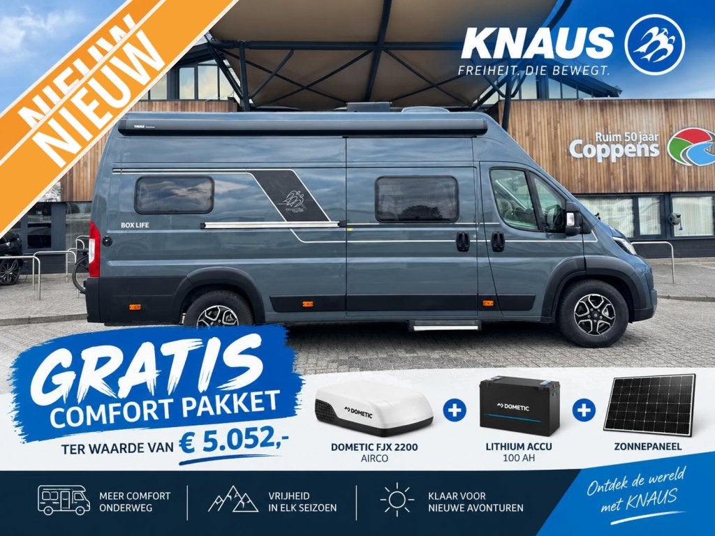 Knaus Boxlife 630 ME, Fiat, Caravanes & Camping, Camping-cars, Caméra de recul, 6 à 7 mètres, Diesel, Automatique