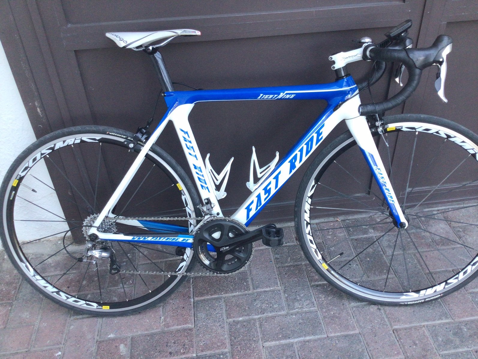 Carbon racefiets Fast Ride maat 52, Fietsen en Brommers, Fietsen | Racefietsen, Ophalen, 28 inch, Carbon, Velgrem