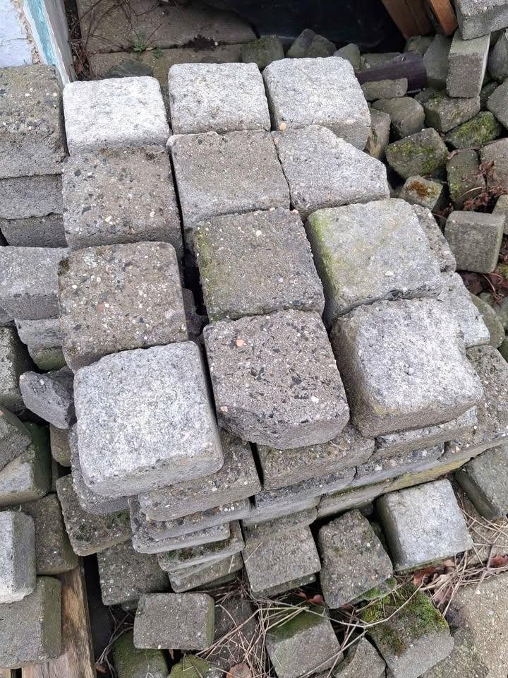 gratis klinkers, Tuin en Terras, Tegels en Klinkers, Ophalen, Gebruikt, Klinkers, 10 m² of meer