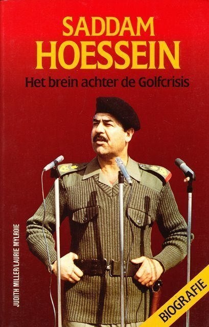 (a238) Saddam Hoessein, Biografie, Verzenden, Gelezen