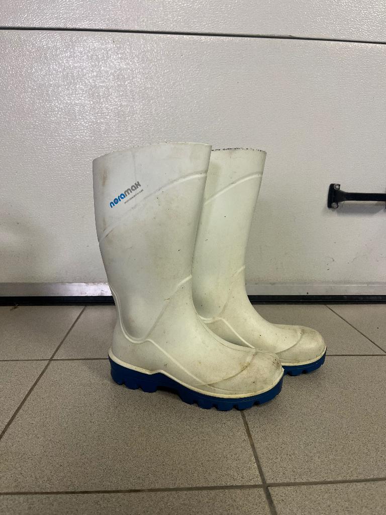Bottes en caoutchouc à embout en acier, Enlèvement ou Envoi, Utilisé