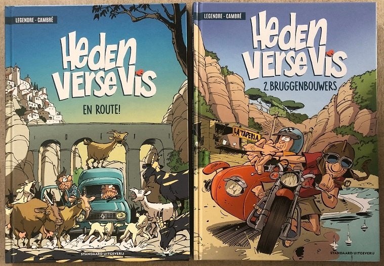 strips, Heden verse vis, Legendre-Cambré, Ophalen of Verzenden, Zo goed als nieuw