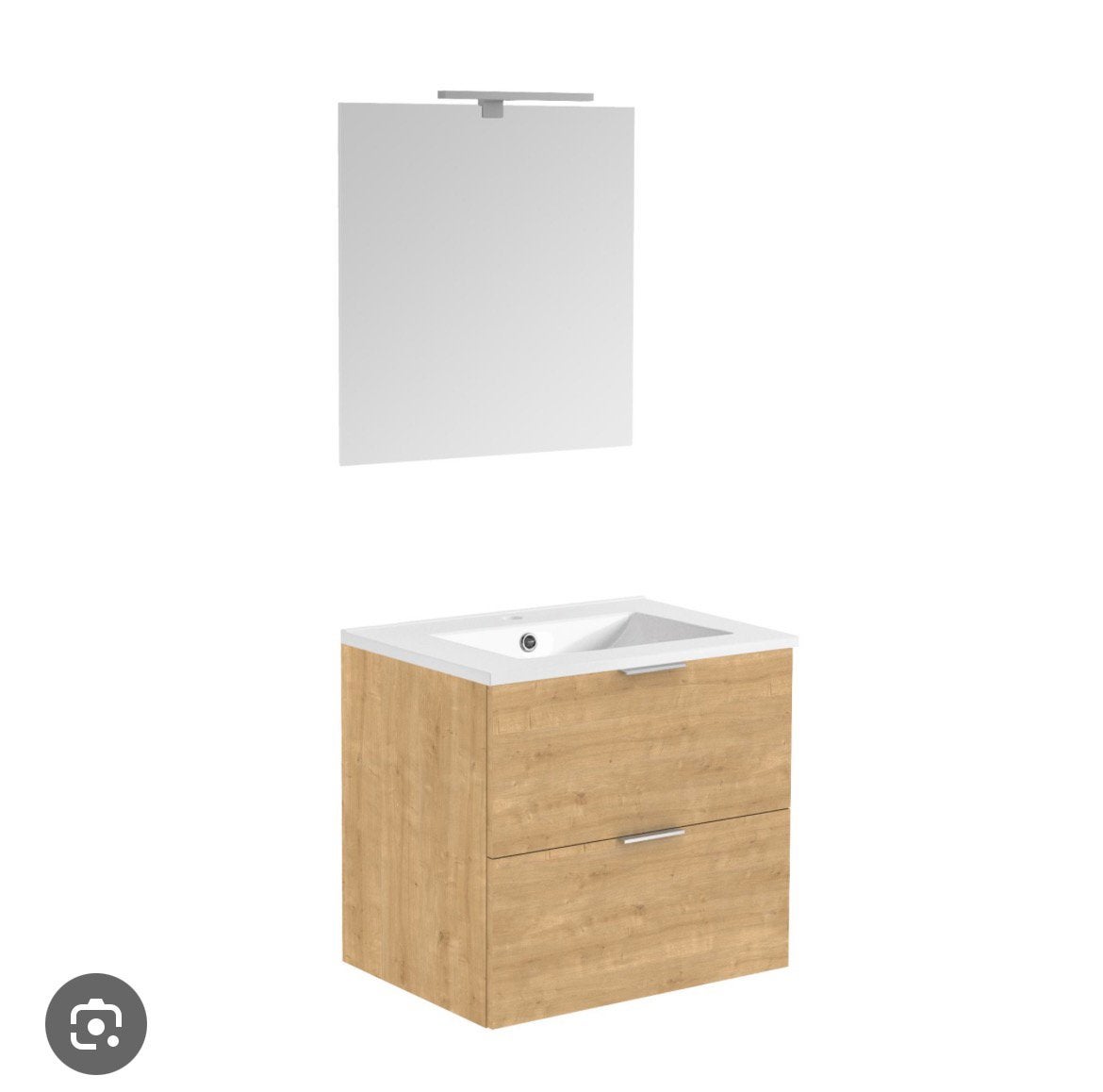 Meuble de salle de bain allibert complète sauf robinet neuf, Enlèvement, Neuf