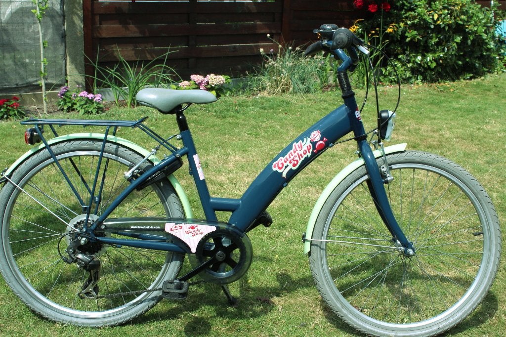Mooie 24 inch BFK meisjesfiets - 6 versn., Ophalen, 24 inch, Velgrem, BikeFun Kids (BFK)