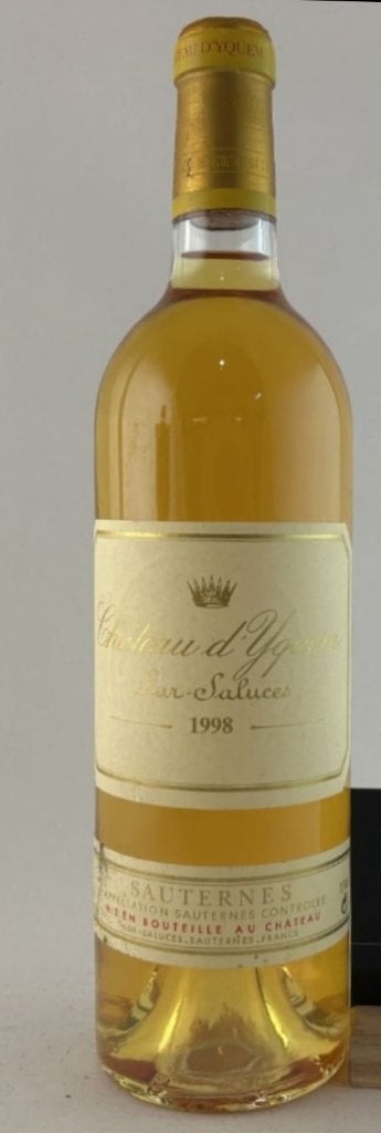 Yquem 1998, Collections, Enlèvement
