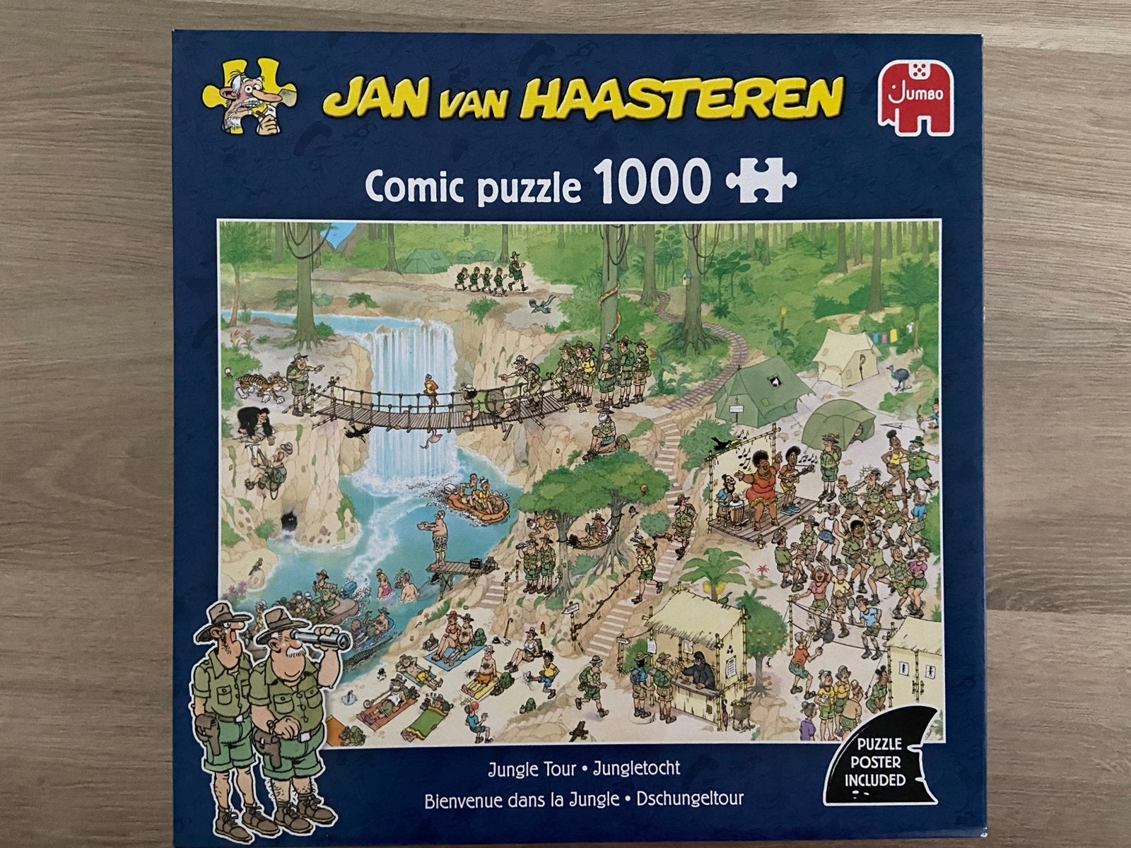 Jan van haasteren 1000 st, Ophalen, Zo goed als nieuw