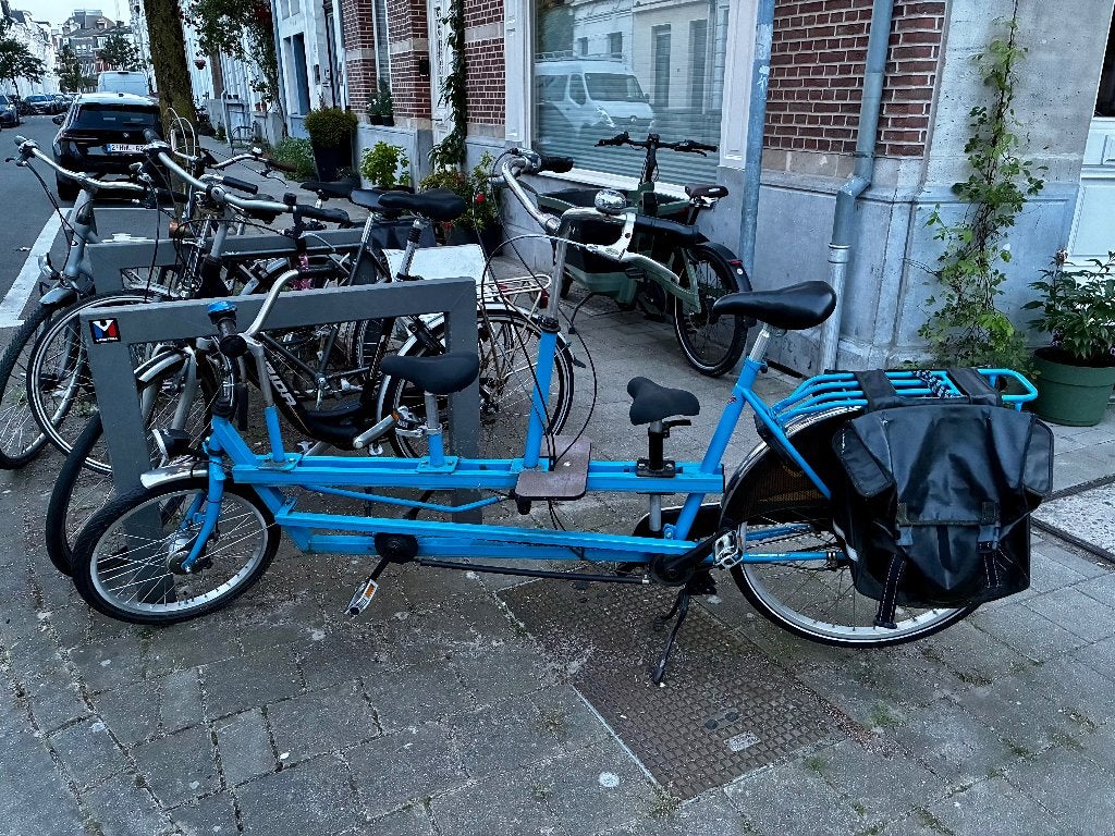 onderwaterfiets / tandem ouder kind, Fietsen en Brommers, Ophalen, Gebruikt, Minder dan 10 versnellingen