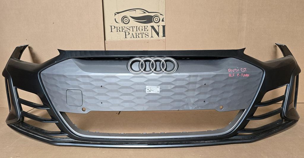 Voorbumper Audi RS E-TRON GT Origineel Bumper PDC bj.2020-, Gebruikt, -, Voor, Bumper