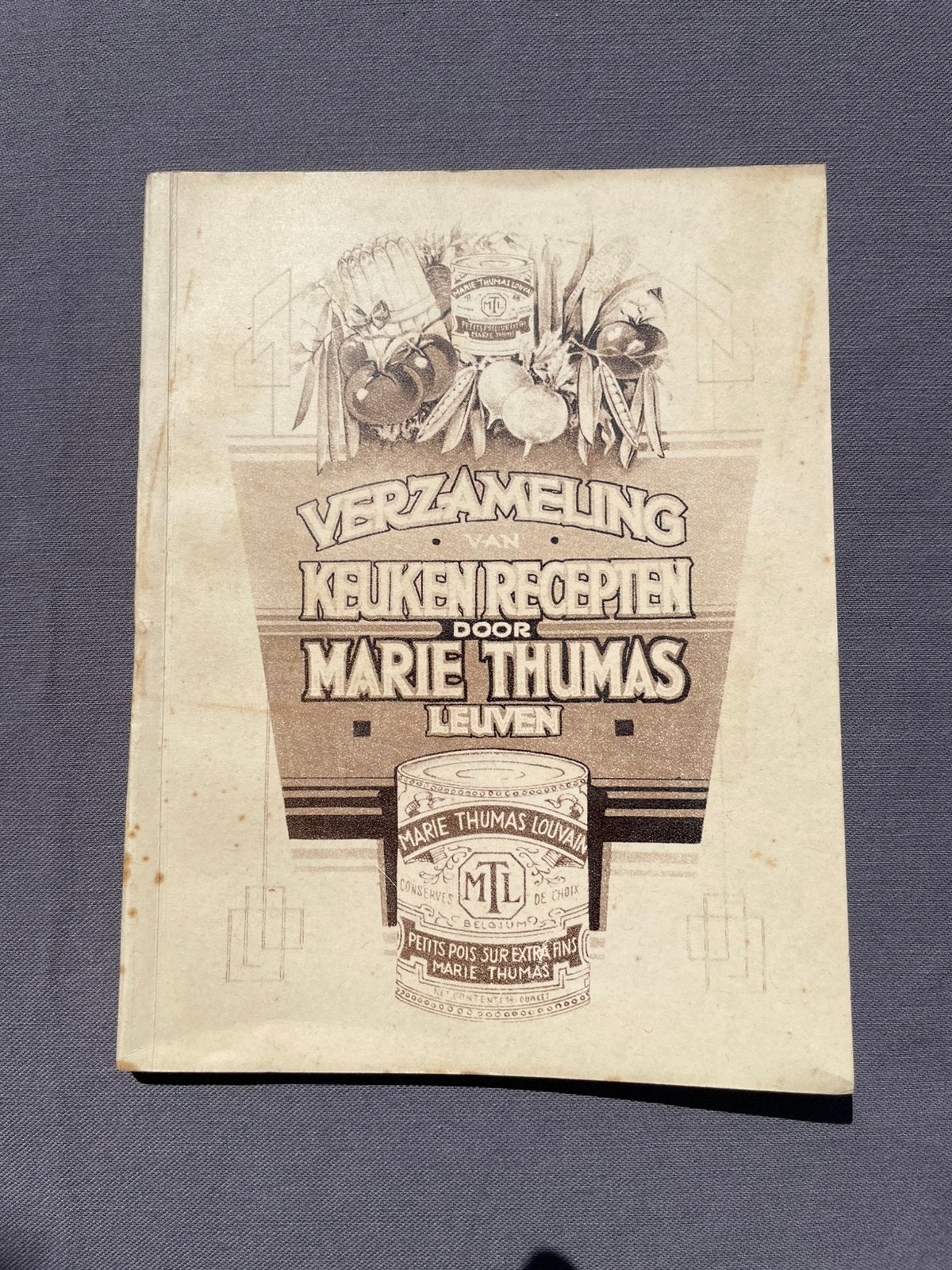 Keukenrecepten Marie Thumas Leuven 1930, Boeken, Gelezen, Overige typen, Ophalen of Verzenden, Europa