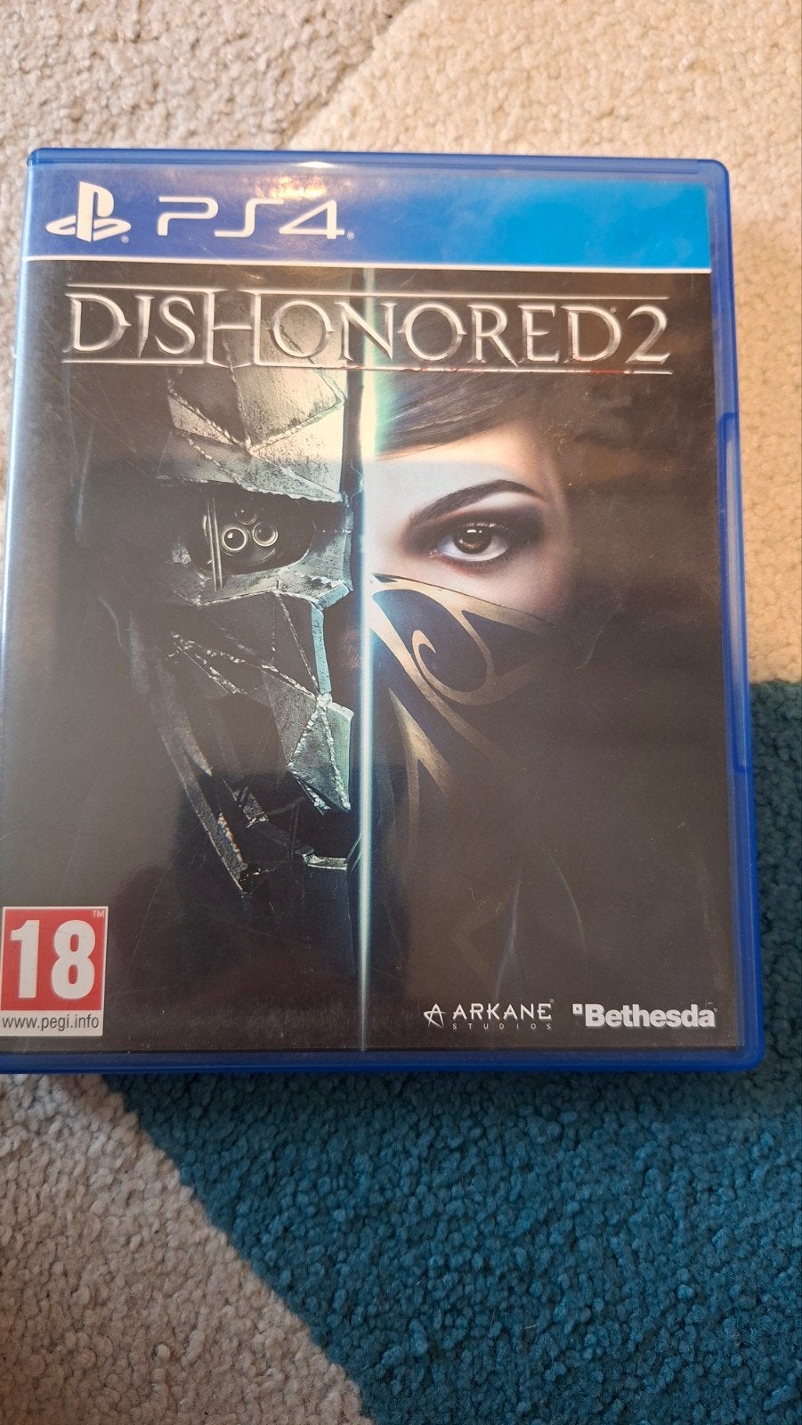 PS4 Dishonored 2, 1 joueur, À partir de 18 ans, Aventure et Action, Comme neuf