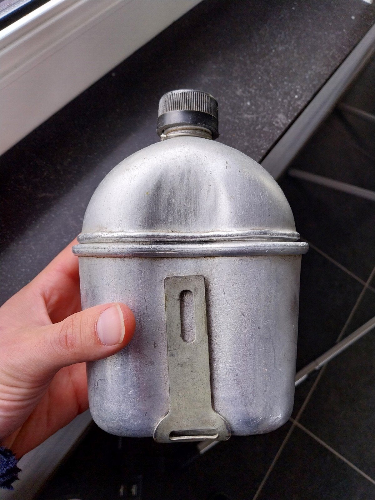 ABL 1949 veldfles belgisch leger, Verzamelen, Ophalen of Verzenden