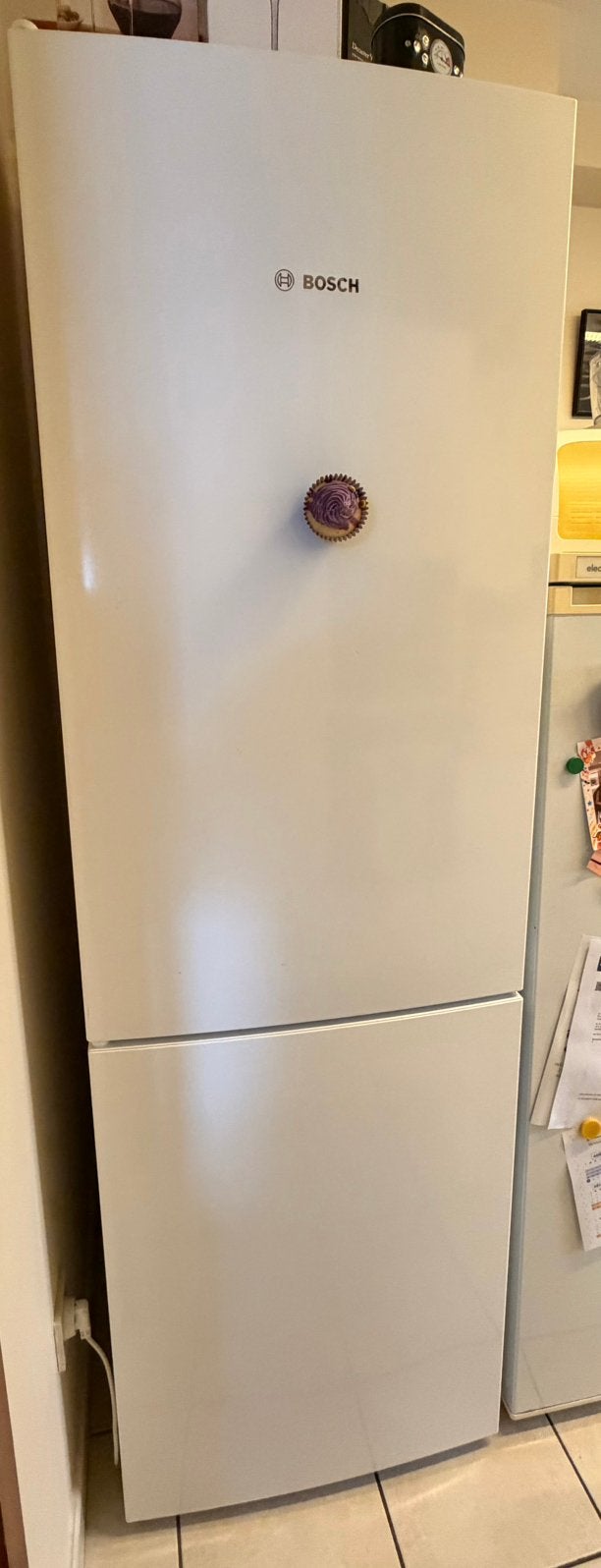 Réfrigérateur-congélateur Bosch à vendre, 200 litres ou plus, Enlèvement, Utilisé, Avec congélateur séparé