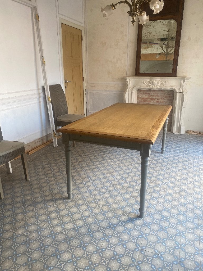 Eettafel landelijk, Enlèvement, 50 à 100 cm, Chêne, 200 cm ou plus
