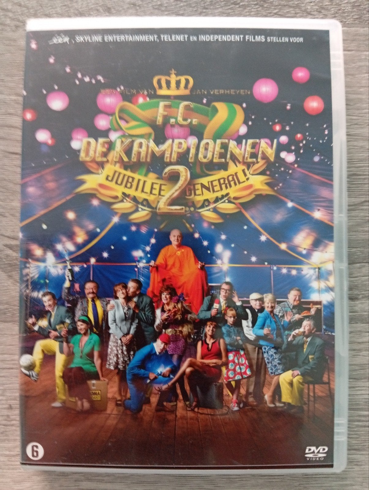 fc de kampioenen 2 Jubilee general komedie Jacques Vermeire, Cd's en Dvd's, Dvd's | Nederlandstalig, Nederlands, Ophalen of Verzenden