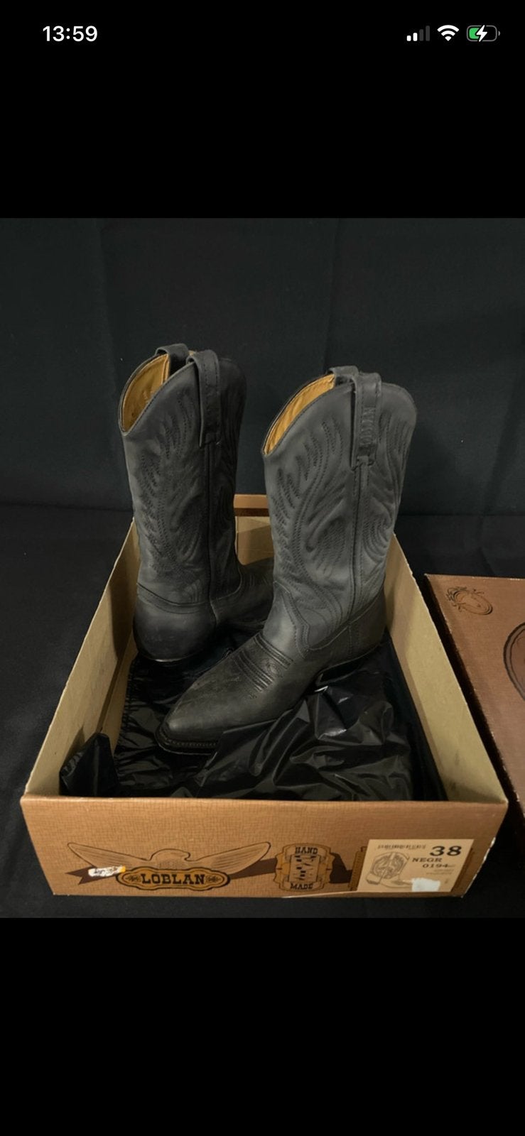Loblan cowboy boots maat 38, Ophalen of Verzenden, Zo goed als nieuw