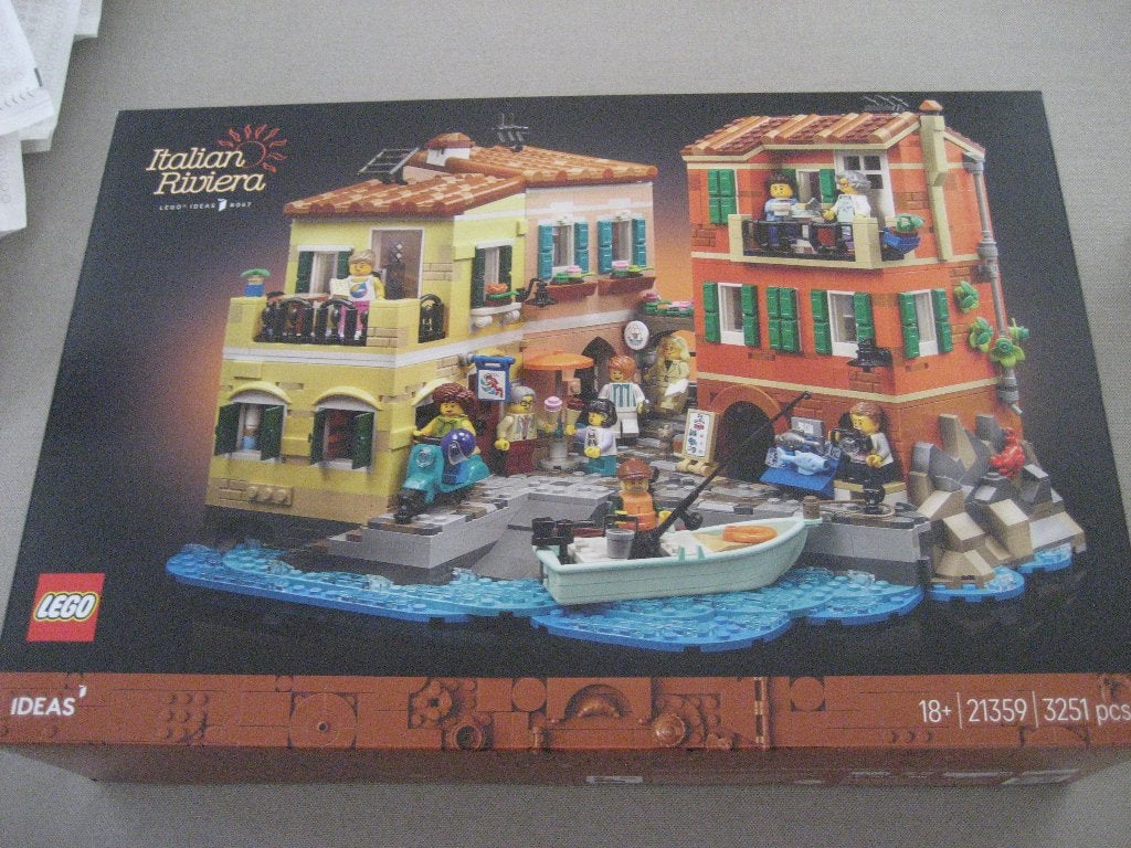 Lego Italiaanse Riviera 21359, Ophalen, Lego, Compleet, Complete set