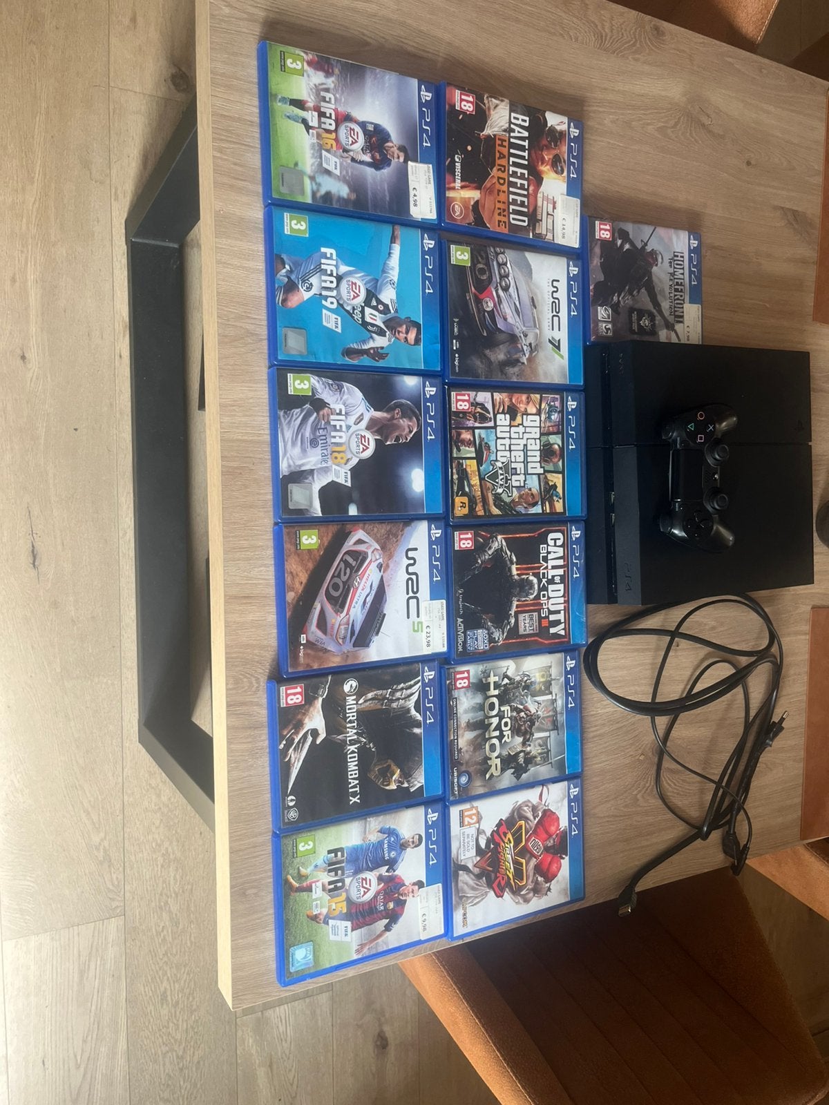 PlayStation 4 Slim 1 TB + 13 games + controller, Games en Spelcomputers, Spelcomputers | Sony PlayStation 4, Gebruikt, Slim, 1 TB
