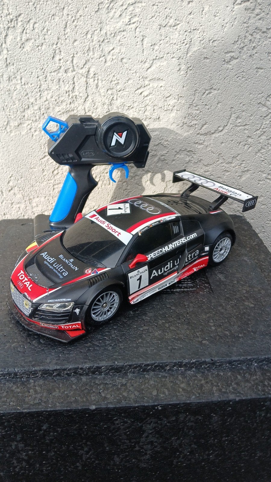 Nikko rc auto audi r8, Hobby en Vrije tijd, Ophalen of Verzenden
