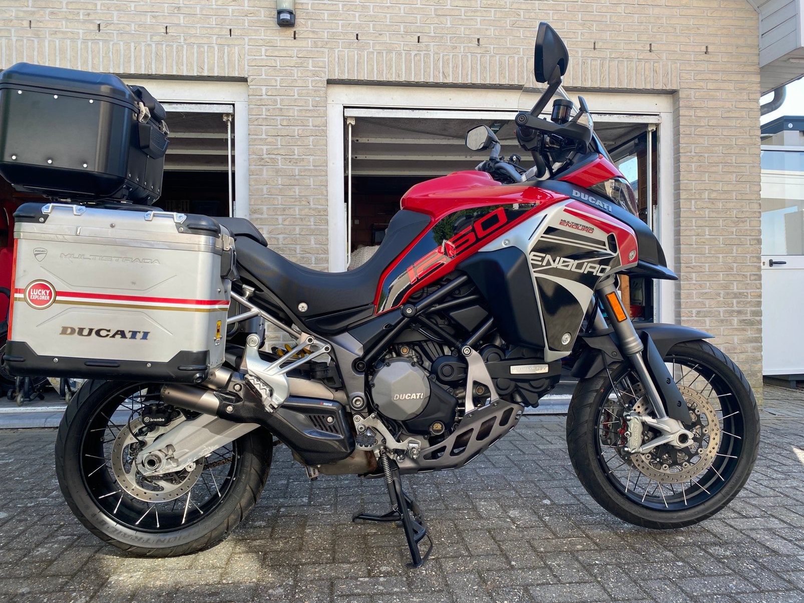 2021 Ducati Multistrada 1260 Enduro U.K. reg., Motoren, 2 cilinders, Particulier, Enduro, Meer dan 35 kW