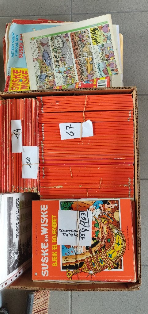350 STRIPS TE KOOP, Ophalen, Gelezen