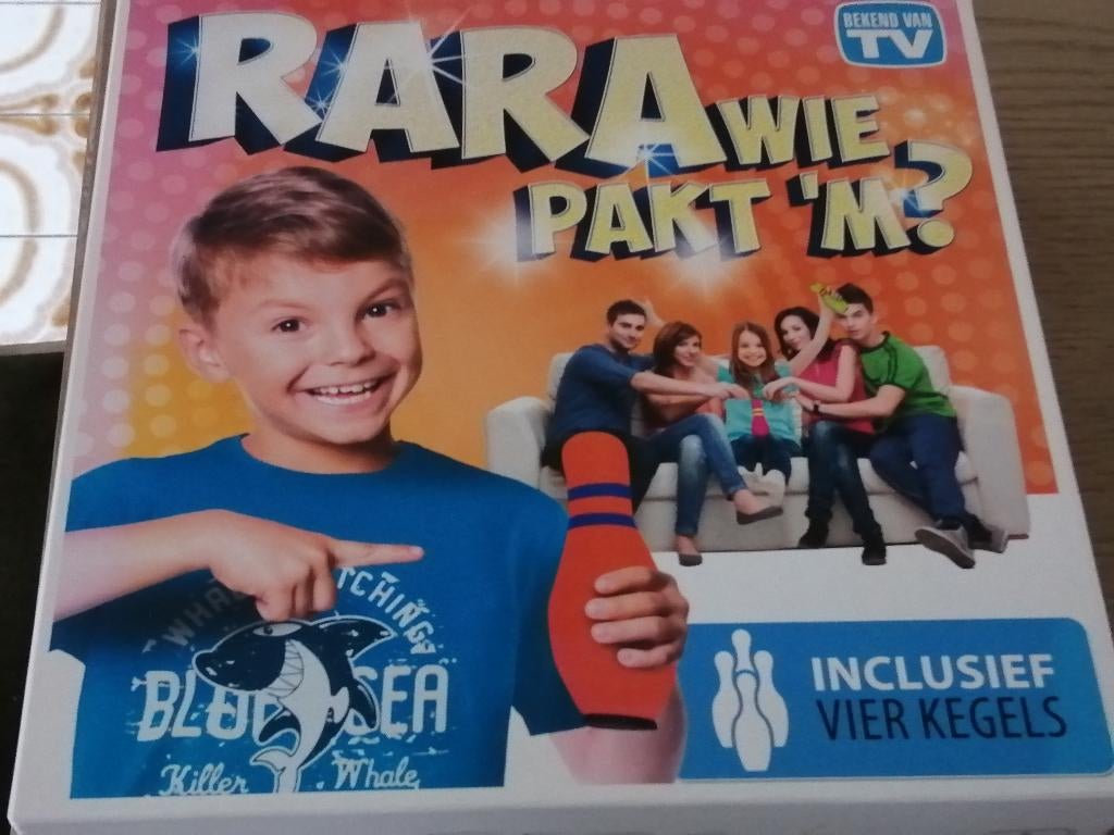 NIEUW "RA RA WIE PAKT 'M ", Ophalen of Verzenden, Nieuw, Jongen of Meisje